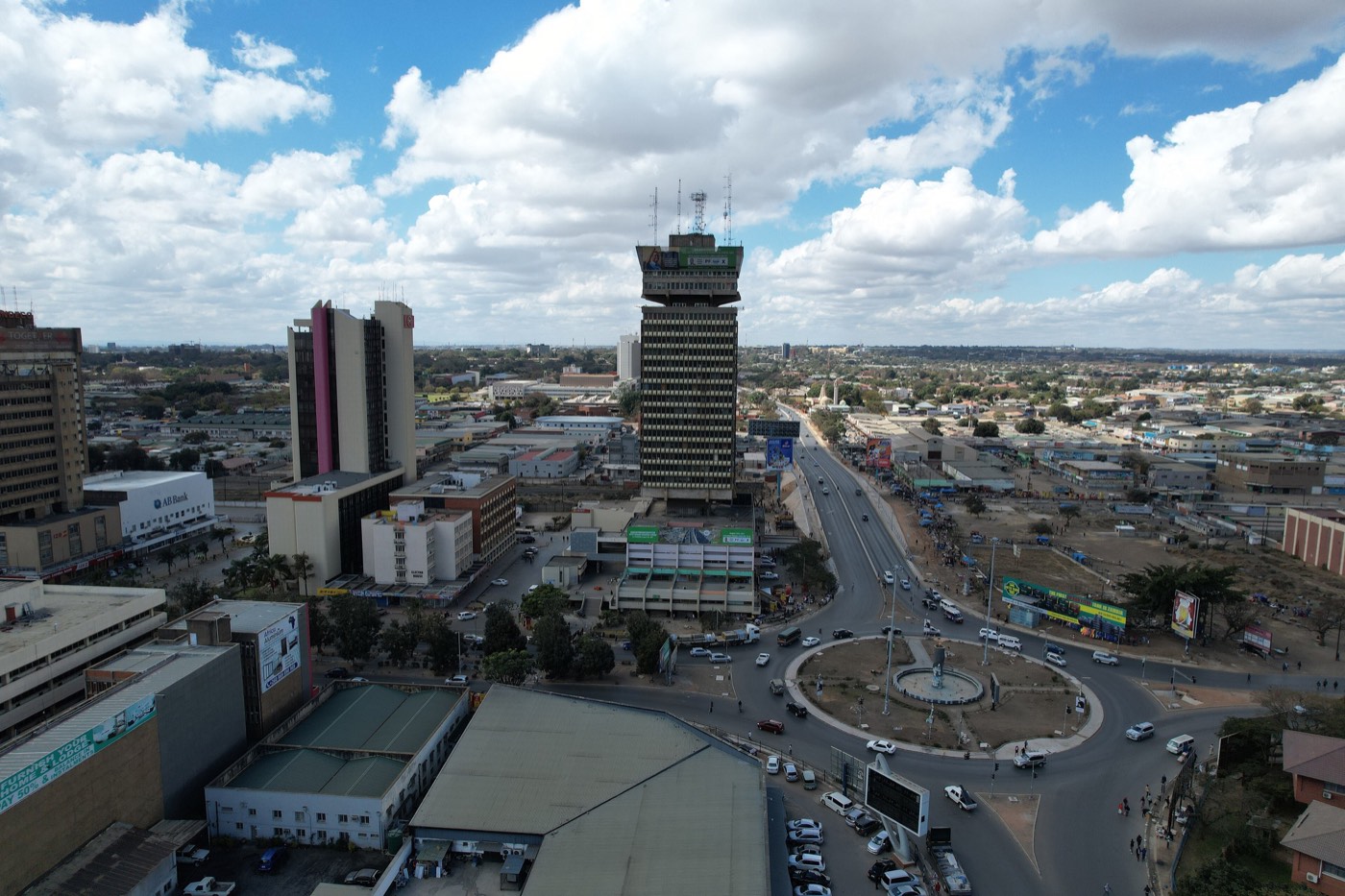 Lusaka from above